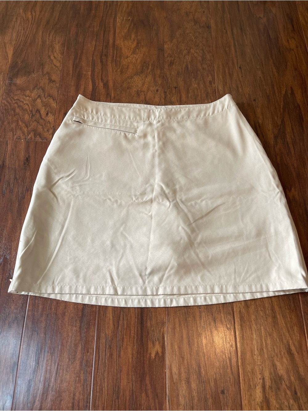 Patagonia Duway Outdoor Hiking Mini Skort Tan Size 6 Built-In Shorts